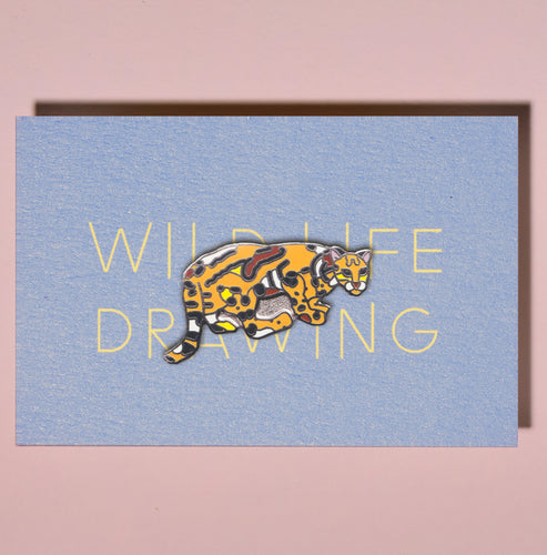 Ocelot Pin Badge