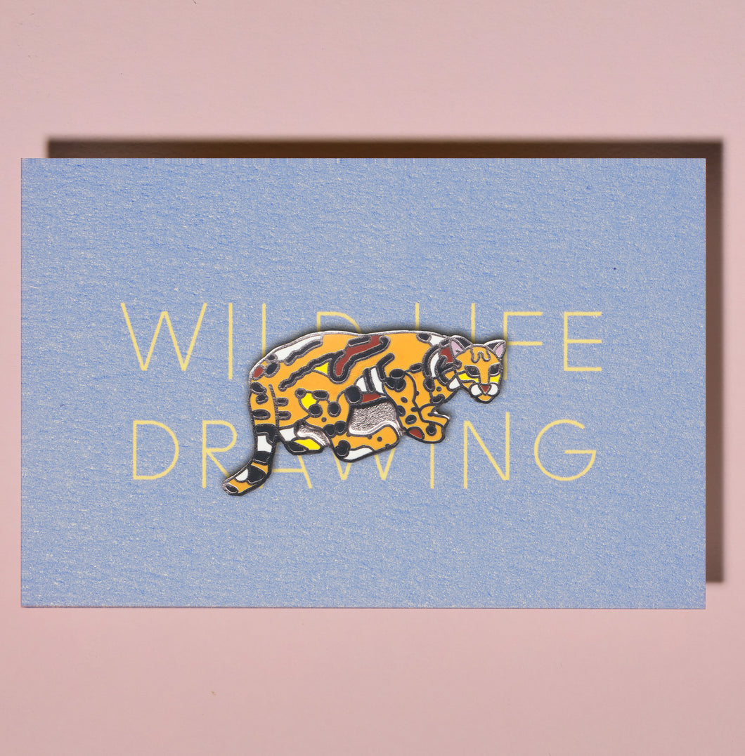 Ocelot Pin Badge